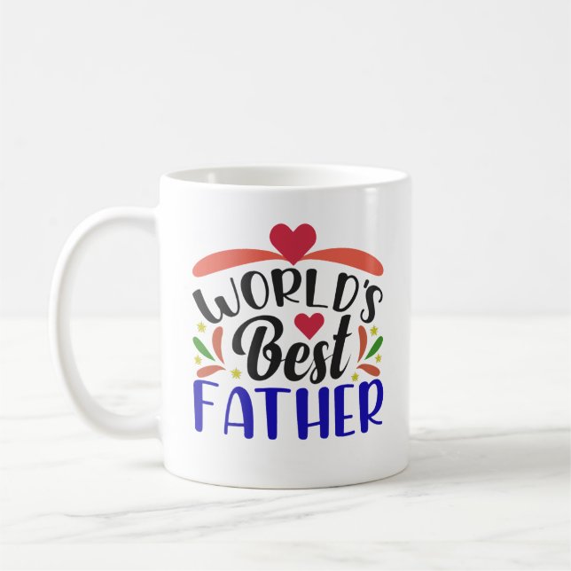 Caneca De Café Melhor Padre Mug Do Mundo Para Pai (Esquerda)