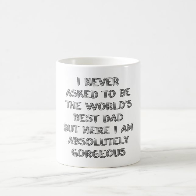 Caneca De Café Melhor pai (Centro)