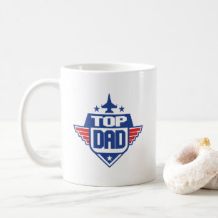 Caneca De Café Melhor Pai Avião
