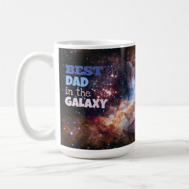 Caneca De Café Melhor Pai da Galáxia   (Esquerda)