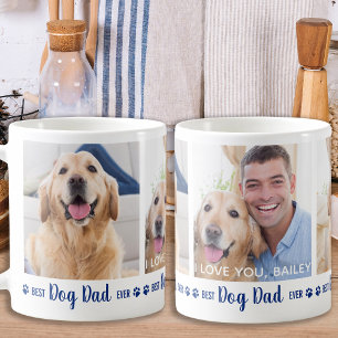 Caneca De Café Melhor Pai De Cachorro Alguma Vez Divertido Foto A
