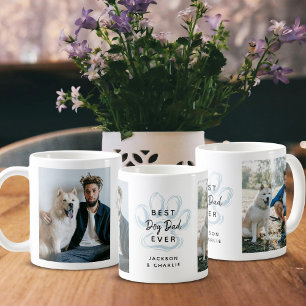 Caneca De Café Melhor Pai de Cachorro de Todos os Tempos Duas Fot
