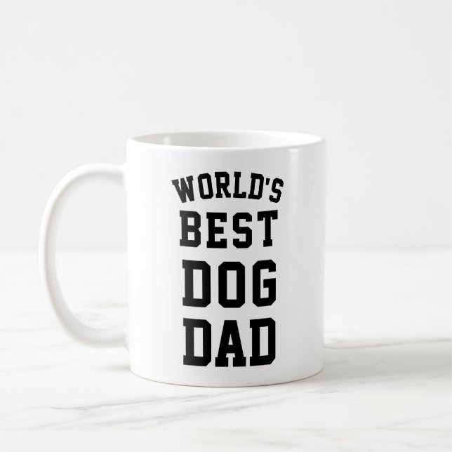 Caneca De Café Melhor Pai de Cachorro do Mundo (Esquerda)