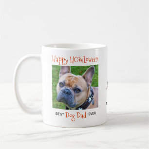 Caneca De Café Melhor Pai de Cães - Feliz HOWLoween - Foto de Pe
