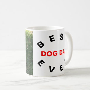 Caneca De Café Melhor Pai De Cão, Foto De Cão