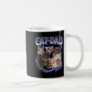Caneca De Café Melhor Pai de Gato Bootleg Engraçado para Homens P