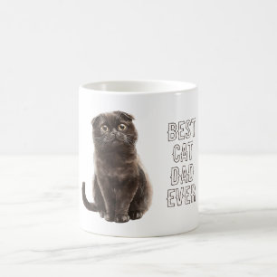 Caneca De Café Melhor Pai de Gato de Todos os Tempos