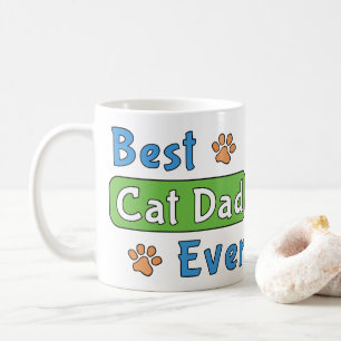 Caneca De Café Melhor Pai de Gato de Todos os Tempos