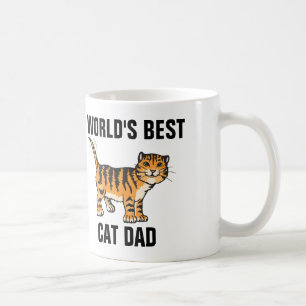 CANECA DE CAFÉ MELHOR PAI DE GATO DO MUNDO