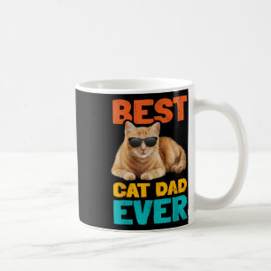 Caneca De Café Melhor Pai De Gato Já Engraçado Tabuleiro De Propr