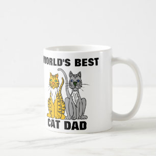 CANECA DE CAFÉ MELHOR PAI DE GATO MUNDIAL
