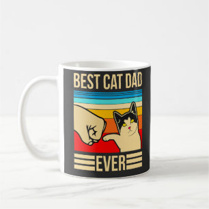 Caneca De Café Melhor pai de gatos