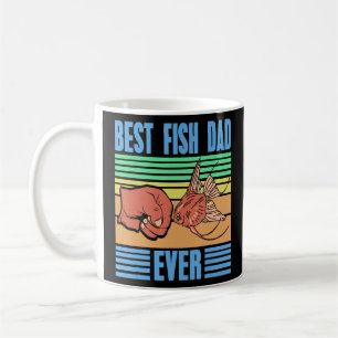Caneca De Café Melhor Pai De Peixe Já Presente Na Pesca Retroativ