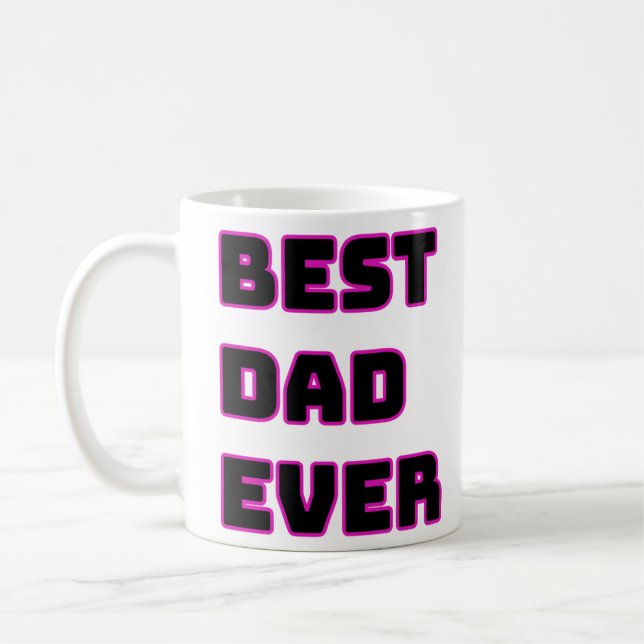 Caneca De Café Melhor PAI de sempre (Esquerda)
