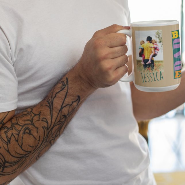 Caneca De Café Melhor pai de sempre (Best Dad Ever, father expression mug)