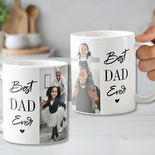 Caneca De Café Melhor Pai de Todos Foto do Pai 2
