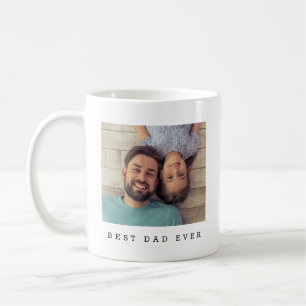 Caneca De Café Melhor Pai de Todos Foto Personalizada
