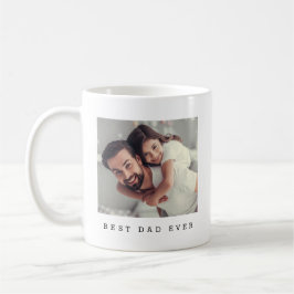 Caneca De Café Melhor Pai de Todos Foto Personalizada