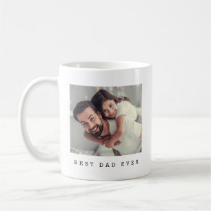 Caneca De Café Melhor Pai de Todos Foto Personalizada