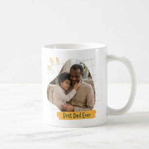 Caneca De Café Melhor Pai de Todos Foto Personalizada