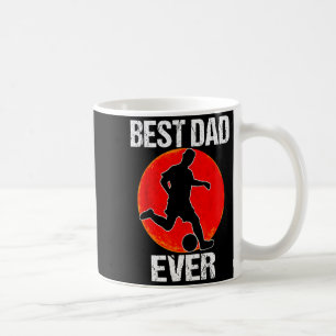 Caneca De Café Melhor Pai de Todos os Tempos Futebol Vintage Pai