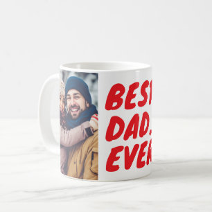 Caneca De Café Melhor. Pai. De Todos. Personalizado com 2 Fotos