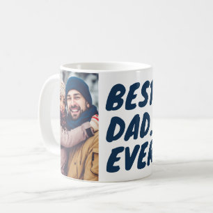 Caneca De Café Melhor. Pai. De Todos. Personalizado com 2 Fotos