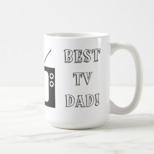 Caneca De Café Melhor Pai de TV!