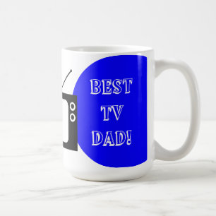 Caneca De Café Melhor Pai de TV!