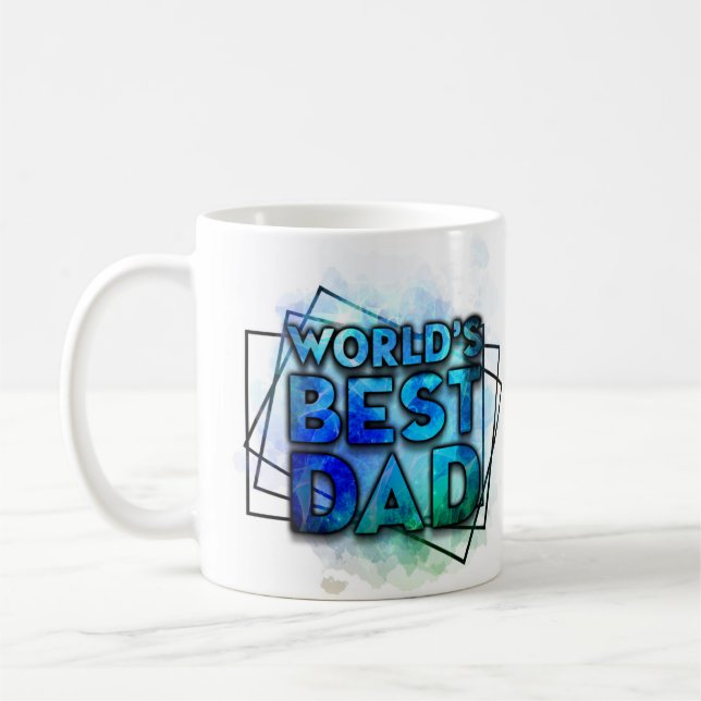 Caneca De Café Melhor Pai do Mundo (Esquerda)