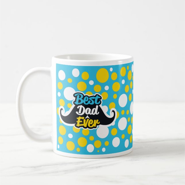 Caneca De Café Melhor pai do mundo (Esquerda)