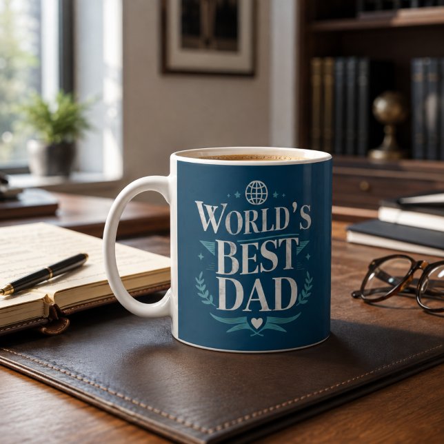 Caneca De Café Melhor Pai do Mundo (Criador carregado)