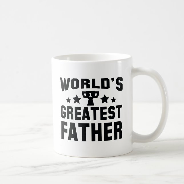 Caneca De Café Melhor Pai do Mundo (Direita)