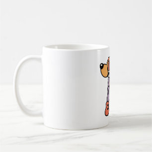 Caneca De Café Melhor Pai do Mundo Gráfico de Cachorro