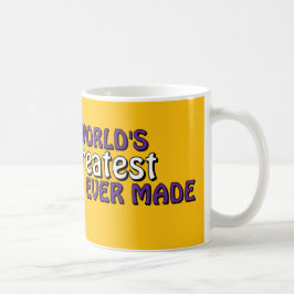 Caneca de café "Melhor Pai do Mundo Já Feito"