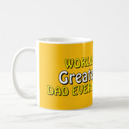 Caneca de café "Melhor Pai do Mundo Já Feito"