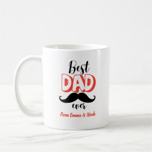 Caneca De Café Melhor Pai do Mundo Presente Personalizado para o