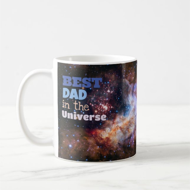 Caneca De Café Melhor Pai do Universo Pai   (Esquerda)