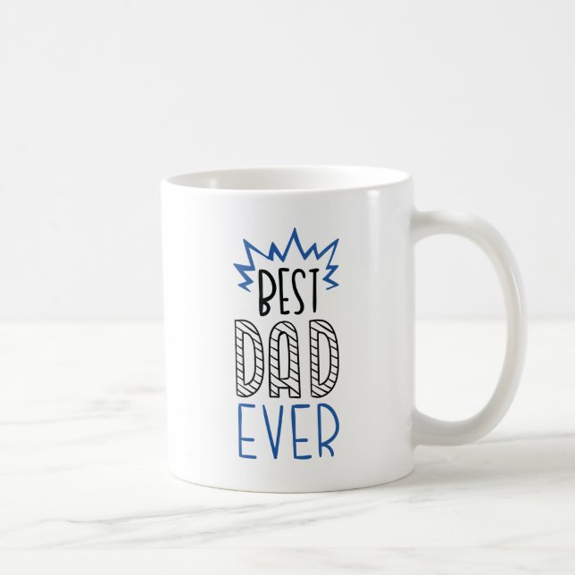 Caneca De Café Melhor Pai Nunca (Direita)