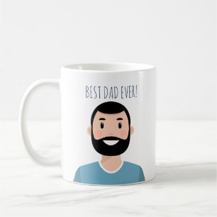 Caneca De Café Melhor Pai personalizado para sempre