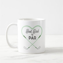 Melhor Pai por Par Amor em Tema de Golfe