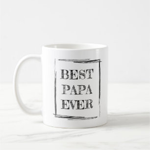 CANECA DE CAFÉ MELHOR PAPA CLÁSSICO NUNCA