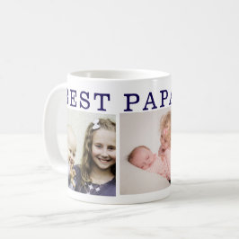 Caneca De Café Melhor Papa Nunca - Mug Personalizado De Café De 3