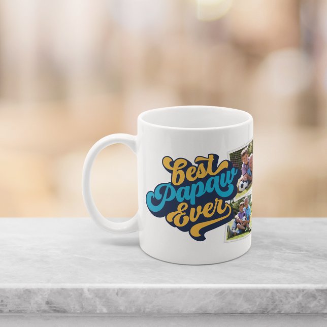 Caneca De Café Melhor Papo Nunca | Vovô Foto (Criador carregado)