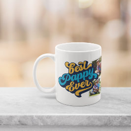 Caneca De Café Melhor Pappy nunca | Vovô Foto