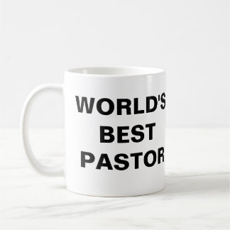 Caneca De Café Melhor Pastor do Mundo