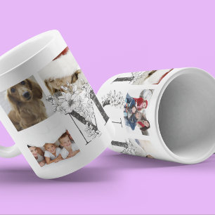 Caneca De Café Melhor Personalizado MÃE Sempre Floral Multi F