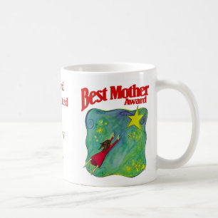 Caneca De Café Melhor Prêmio Mãe - Apresentado em