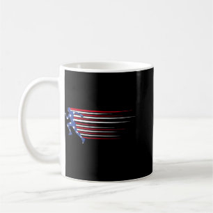 Caneca De Café Melhor Presente Da Equipe De Atletismo Da Bandeira