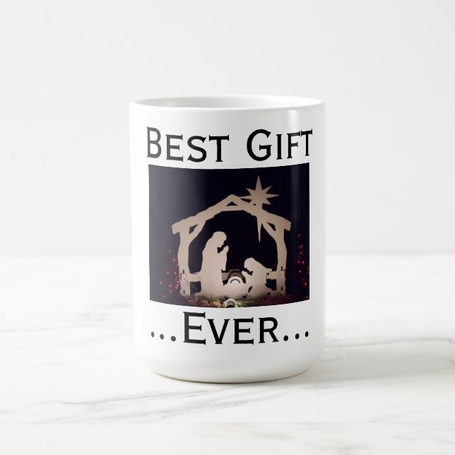 Caneca De Café Melhor presente de Natal (Centro)